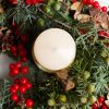 Couronne de l'avent naturelle - Noel