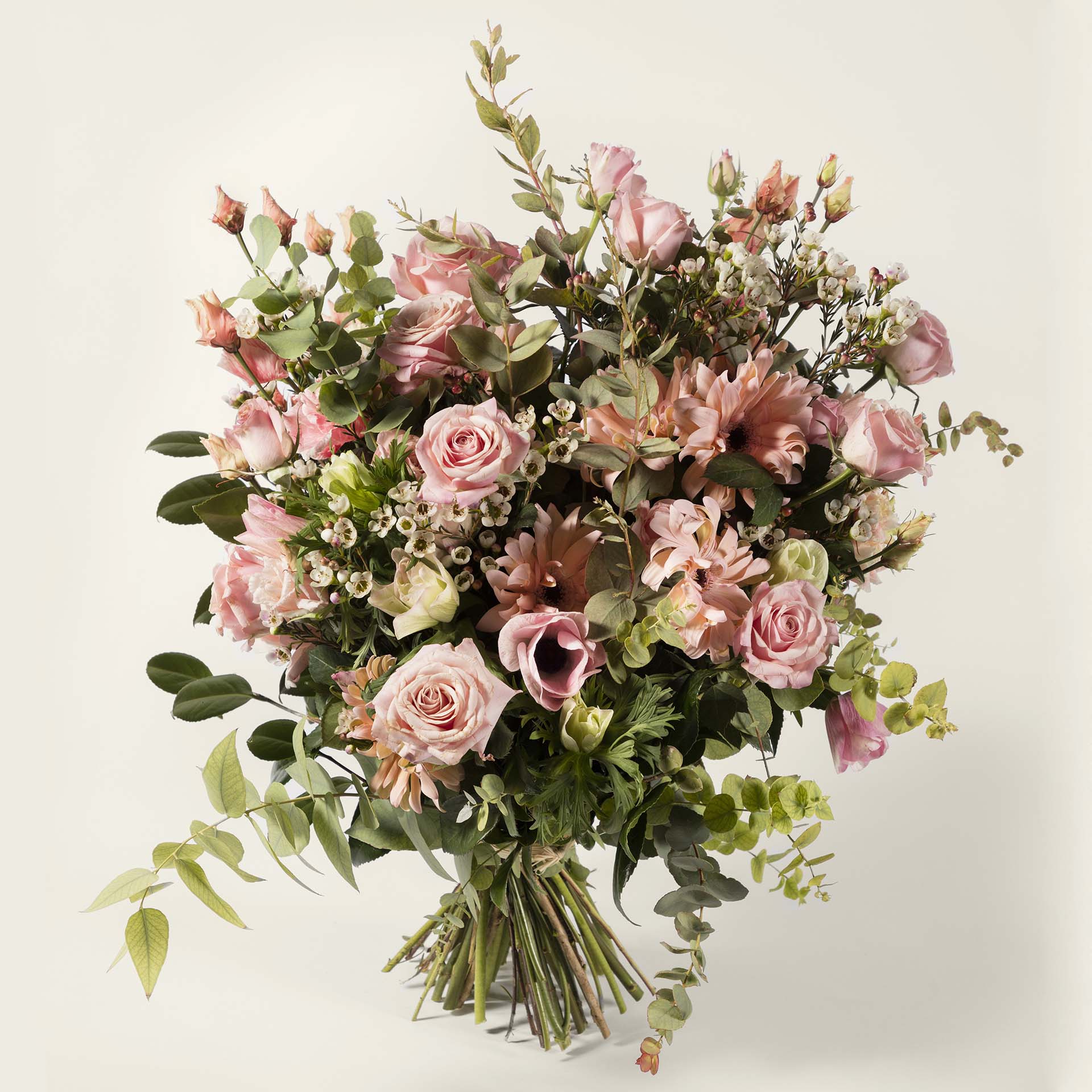 Bouquet de fleurs et végétaux de saison - Le champêtre | Chauvin Paris