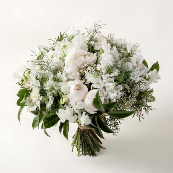 Bouquet de fleurs blanches - Le Sensible