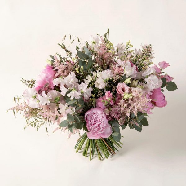Bouquet of flowers and seasonal plants