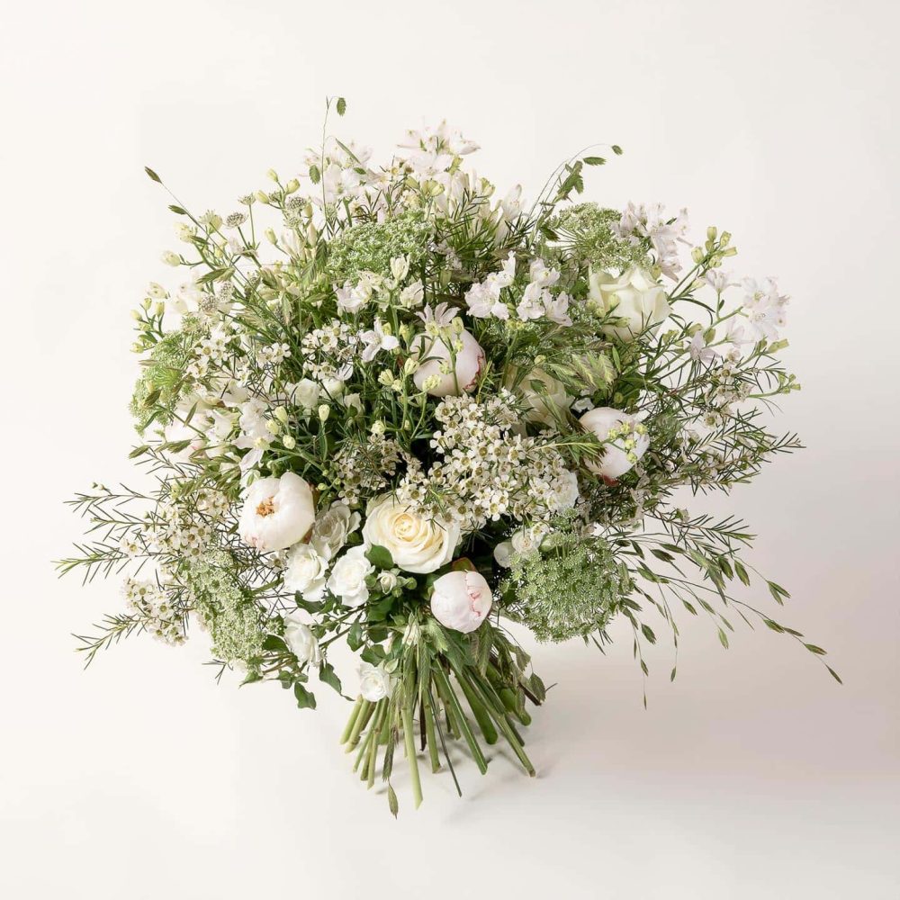 Bouquet de fleurs blanches - le Bucolique
