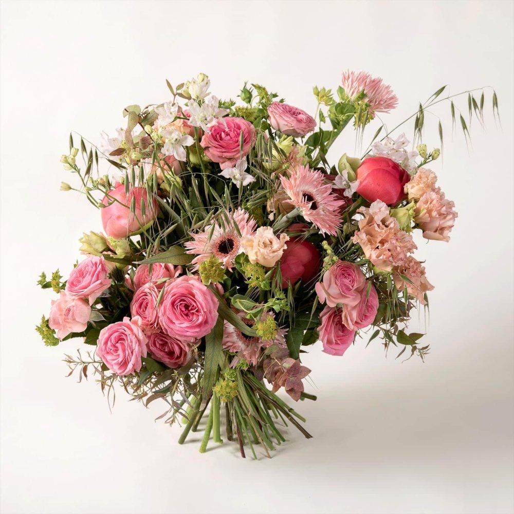 Bouquet de fleurs pastel