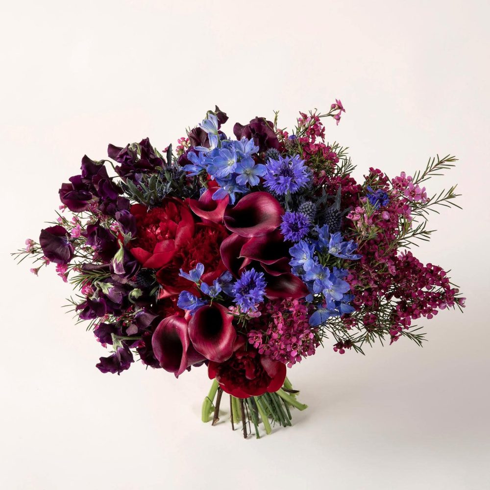 Bouquet de fleurs fraîches et végétaux