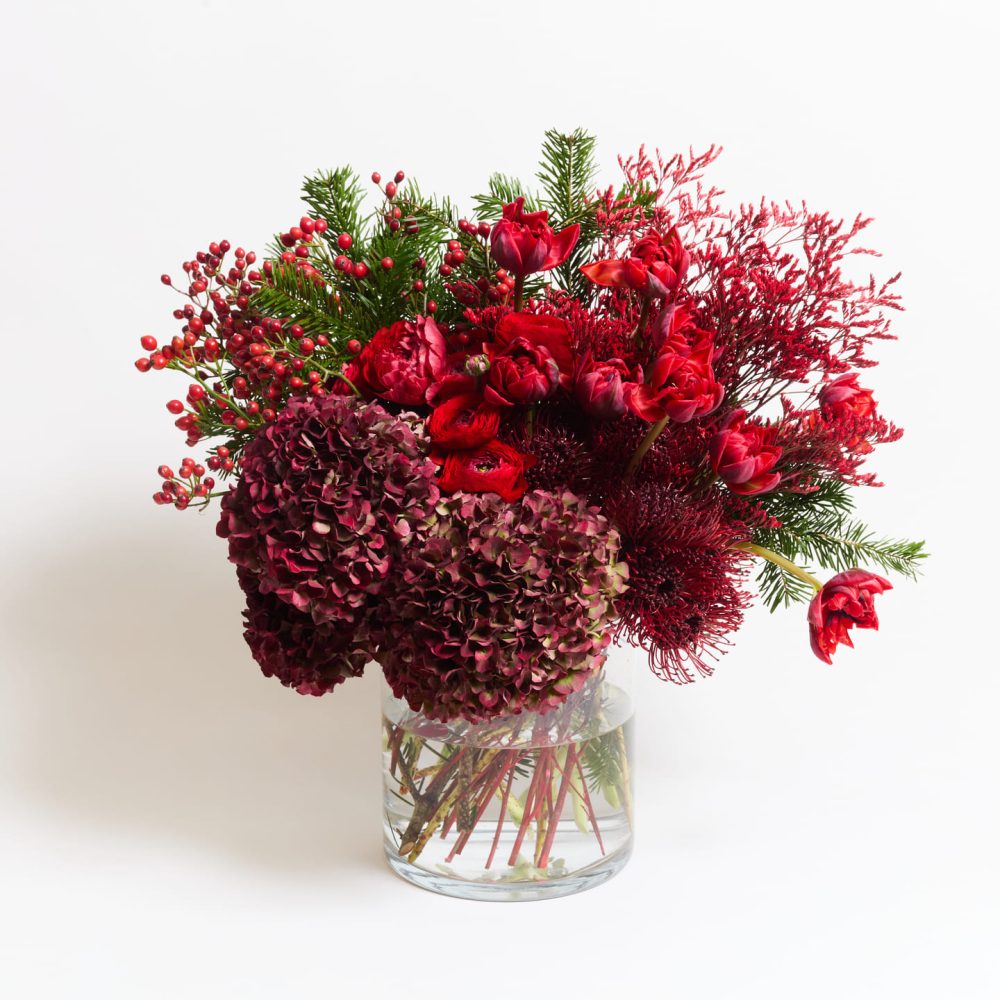 Bouquet de noel - Rouge