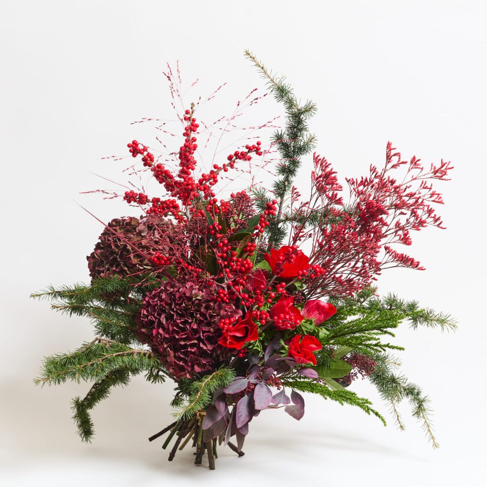 Bouquet de noel signature - Rouge