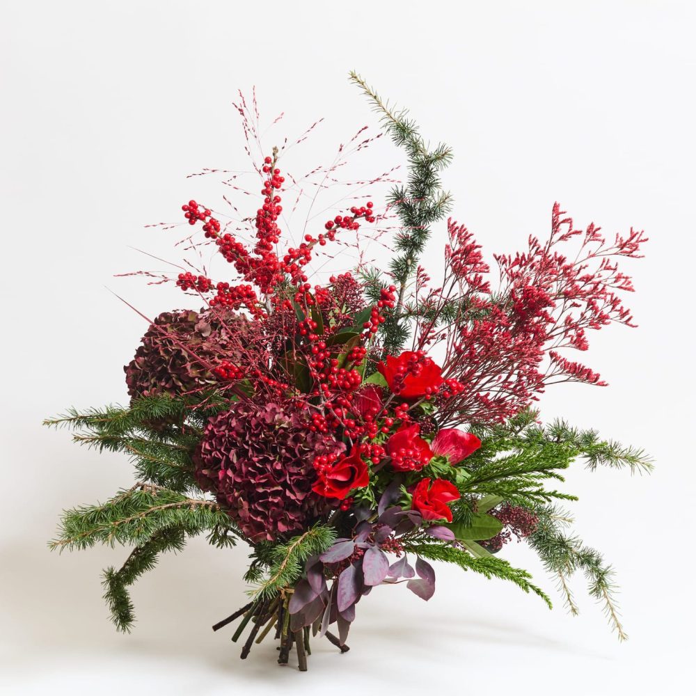 Bouquet de noel - Rouge