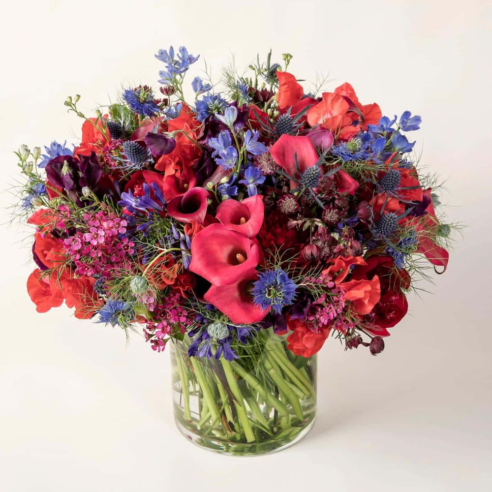 Bouquet de fleurs de saison - le Voluptueux