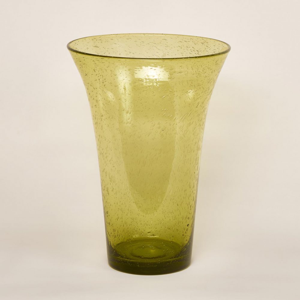 apple green china vase