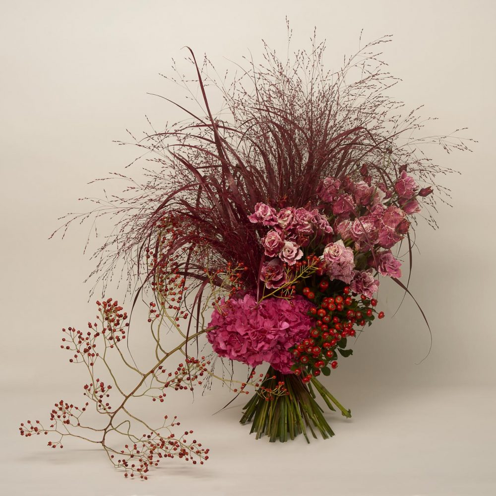 Structured Bouquet of Fresh Flowers - Le festif