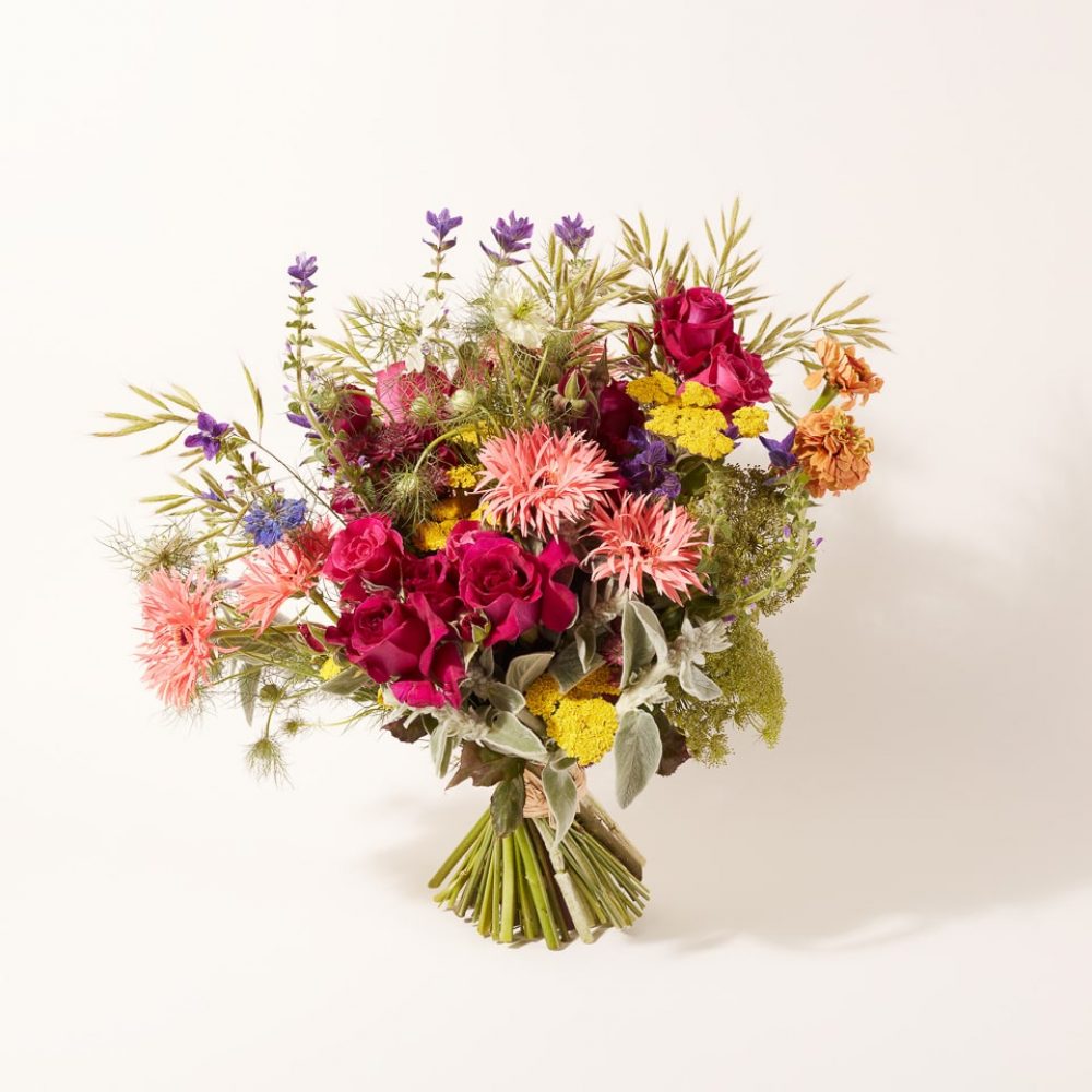 Bouquet de fleurs et végétaux